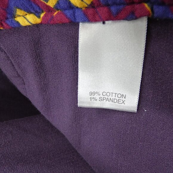 NWOT Avenue Purple Corduroy Pencil Skirt 14 Back to School Preppy Academic - Picture 4 of 12